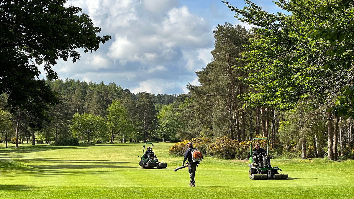 Greenkeepers at Thetford Golf Club