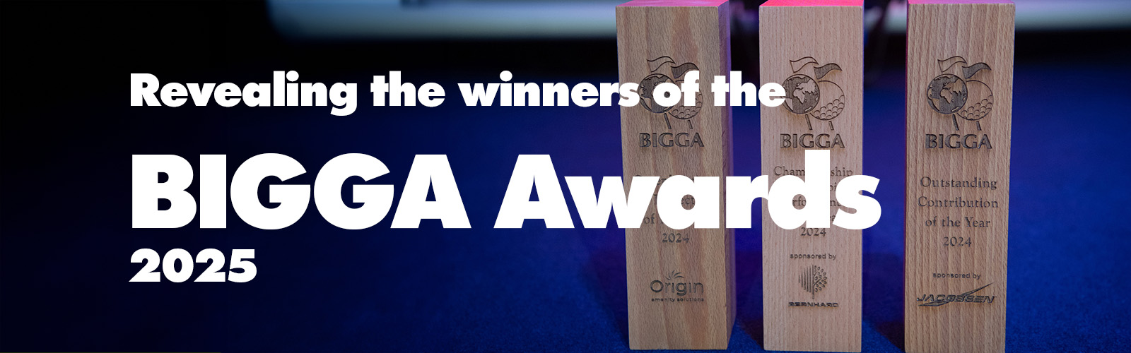 Revealing the winners of the BIGGA Awards 2025