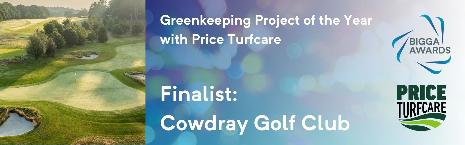 Cowdray is a finalist in the BIGGA Awards 2025