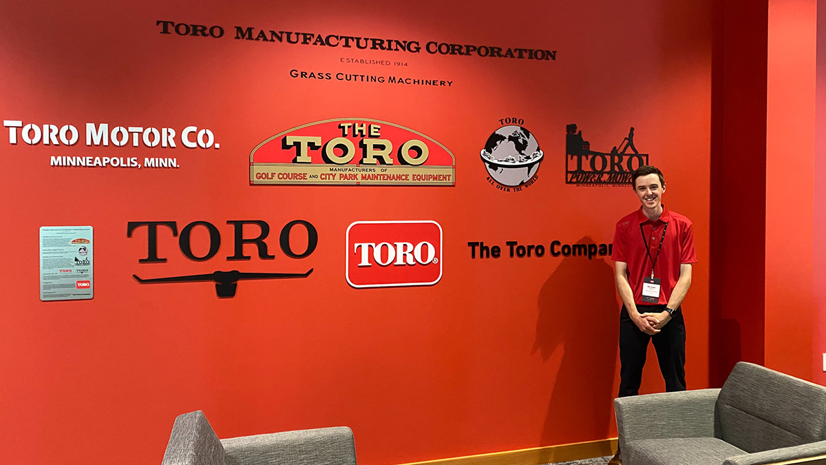 Michael Russell at Toro HQ